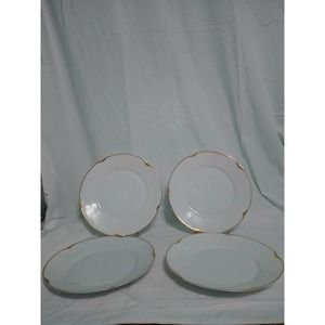 Louise J&C Bavaria Limonges 10" dinner plates (set of 4)